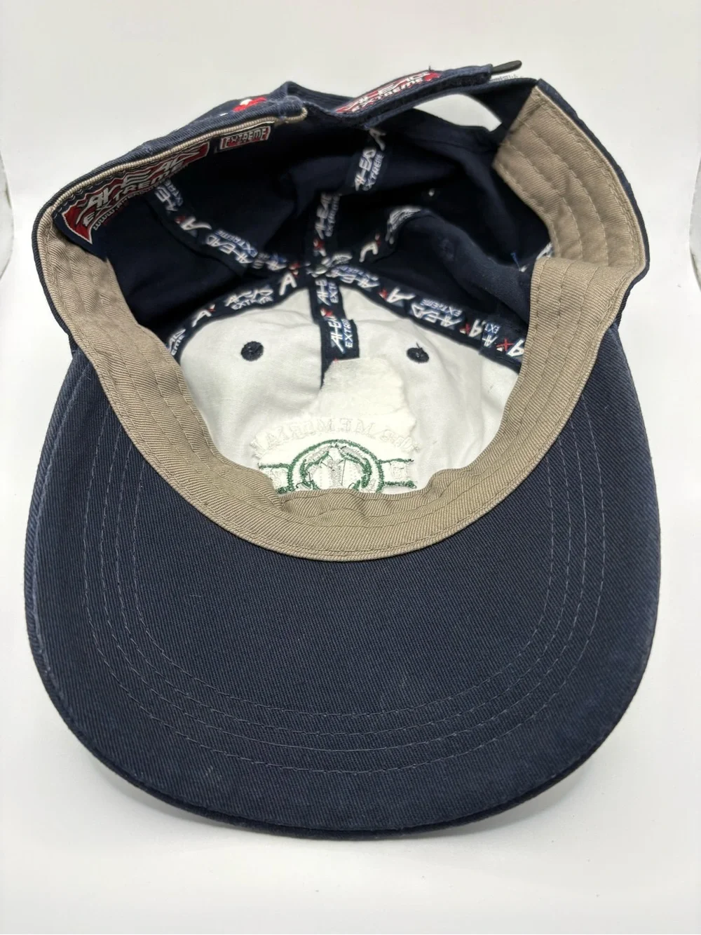 Ahead Extreme The Memorial 1976 Golf Tournament Navy Adjustable Hat Muirfield Vi